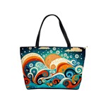 Waves Ocean Sea Abstract Whimsical Abstract Art Pattern Abstract Pattern Nature Water Seascape Classic Shoulder Handbag