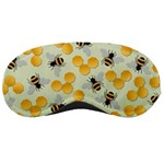 Bees Pattern Honey Bee Bug Honeycomb Honey Beehive Sleep Mask