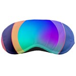 Circle Colorful Rainbow Spectrum Button Gradient Sleep Mask