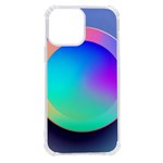Circle Colorful Rainbow Spectrum Button Gradient iPhone 13 Pro Max TPU UV Print Case