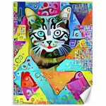 Kitten Cat Pet Animal Adorable Fluffy Cute Kitty Canvas 12  x 16 