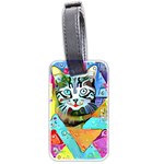 Kitten Cat Pet Animal Adorable Fluffy Cute Kitty Luggage Tag (two sides)