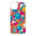 Circles Art Seamless Repeat Bright Colors Colorful iPhone 13 TPU UV Print Case