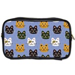 Cat Cat Background Animals Little Cat Pets Kittens Toiletries Bag (Two Sides)