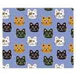 Cat Cat Background Animals Little Cat Pets Kittens Premium Plush Fleece Blanket (Small)