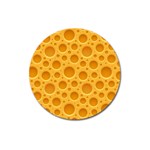 Cheese Texture Food Textures Magnet 3  (Round)
