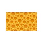 Cheese Texture Food Textures Sticker Rectangular (10 pack)