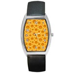 Cheese Texture Food Textures Barrel Style Metal Watch