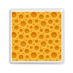 Cheese Texture Food Textures Memory Card Reader (Square)