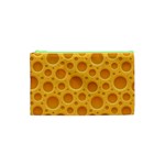 Cheese Texture Food Textures Cosmetic Bag (XS)