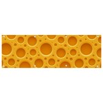 Cheese Texture Food Textures Banner and Sign 9  x 3 