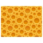 Cheese Texture Food Textures Premium Plush Fleece Blanket (Extra Small)