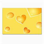 Cheese Texture, Macro, Food Textures, Slices Of Cheese Postcards 5  x 7  (Pkg of 10)