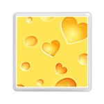 Cheese Texture, Macro, Food Textures, Slices Of Cheese Memory Card Reader (Square)