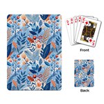 Berries Foliage Seasons Branches Seamless Background Nature Playing Cards Single Design (Rectangle)