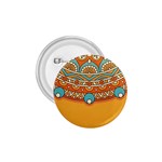 Mandala orange 1.75  Buttons