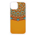 Mandala orange iPhone 13 TPU UV Print Case