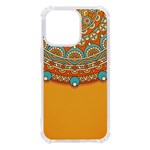 Mandala orange iPhone 13 Pro TPU UV Print Case