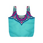 Mandala blue Full Print Recycle Bag (S)