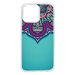 Mandala blue iPhone 14 Pro Max TPU UV Print Case
