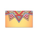 Mandala sun Sticker Rectangular (10 pack)