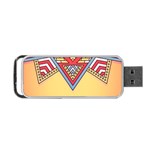 Mandala sun Portable USB Flash (Two Sides)