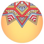 Mandala sun UV Print Acrylic Ornament Round