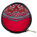 Mandala red Mini Makeup Bag