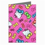 Hello Kitty, Cute, Pattern Greeting Cards (Pkg of 8)