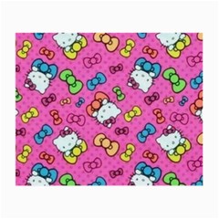 Hello Kitty, Cute, Pattern Small Glasses Cloth (2 Sides) from UrbanLoad.com Front
