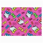 Hello Kitty, Cute, Pattern Large Glasses Cloth