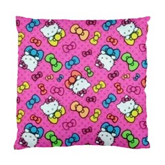 Hello Kitty, Cute, Pattern Standard Cushion Case (Two Sides) from UrbanLoad.com Back
