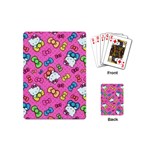 Hello Kitty, Cute, Pattern Playing Cards Single Design (Mini)