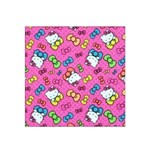 Hello Kitty, Cute, Pattern Satin Bandana Scarf 22  x 22 