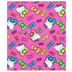Hello Kitty, Cute, Pattern Belt Pouch Bag (Small) from UrbanLoad.com Back Strap