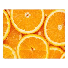 Oranges Textures, Close 80 x60  Blanket Back