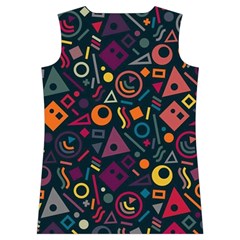 Random, Abstract, Forma, Cube, Triangle, Creative Women s Basketball Tank Top from UrbanLoad.com Back