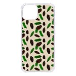 Spruce Sample Christmas Tree Branches Seamless Digital Texture Forest Nature Pattern iPhone 14 TPU UV Print Case