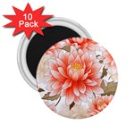 Flowers Plants Sample Design Rose Garden Flower Decoration Love Romance Bouquet 2.25  Magnets (10 pack) 