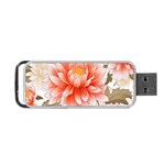 Flowers Plants Sample Design Rose Garden Flower Decoration Love Romance Bouquet Portable USB Flash (One Side)