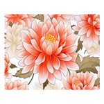 Flowers Plants Sample Design Rose Garden Flower Decoration Love Romance Bouquet Premium Plush Fleece Blanket (Large)