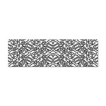 Monochrome Maze Design Print Sticker Bumper (10 pack)