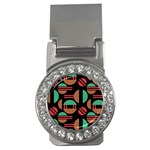 Abstract Geometric Pattern Money Clips (CZ) 