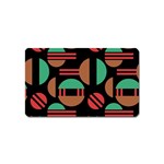 Abstract Geometric Pattern Magnet (Name Card)