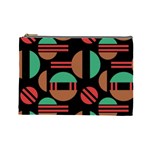 Abstract Geometric Pattern Cosmetic Bag (Large)