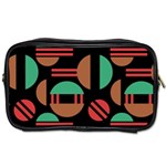 Abstract Geometric Pattern Toiletries Bag (One Side)