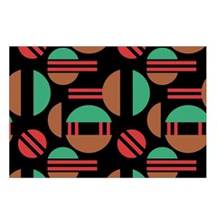 Abstract Geometric Pattern Belt Pouch Bag (Large) from UrbanLoad.com Loop