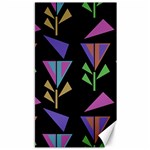 Abstract Pattern Flora Flower Canvas 40  x 72 