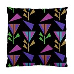 Abstract Pattern Flora Flower Standard Cushion Case (Two Sides)