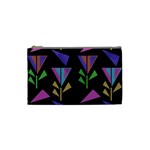 Abstract Pattern Flora Flower Cosmetic Bag (Small)